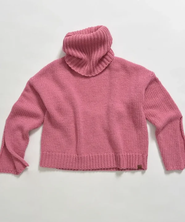 ONE TEASPOON Winona Keyhole Roll Neck Sweater | Women Knitwear