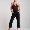 ONE TEASPOON Worn Black Sports Safari High Waist Relaxed Jeans | Women Denim Jeans