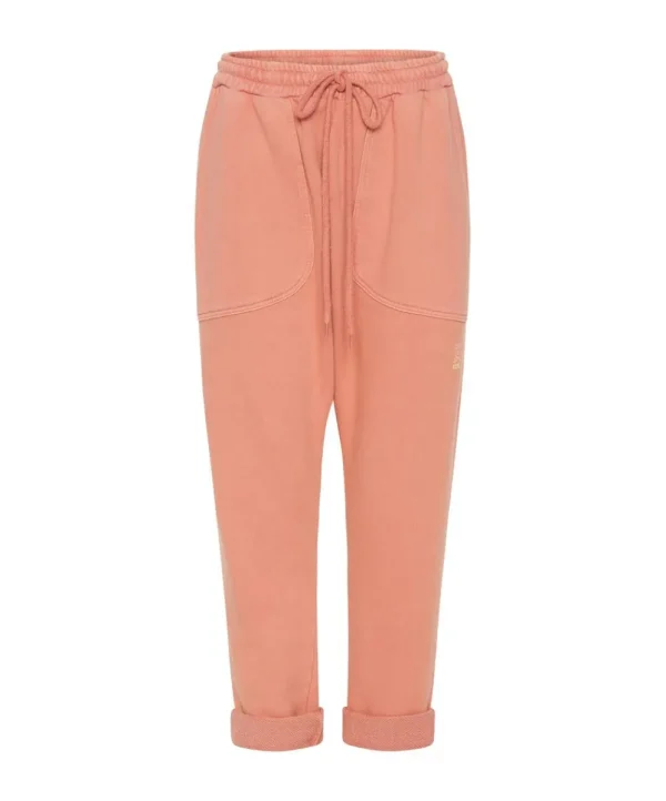 ONE TEASPOON Worn Pink Cargo Sweat Pants | Women Bottoms