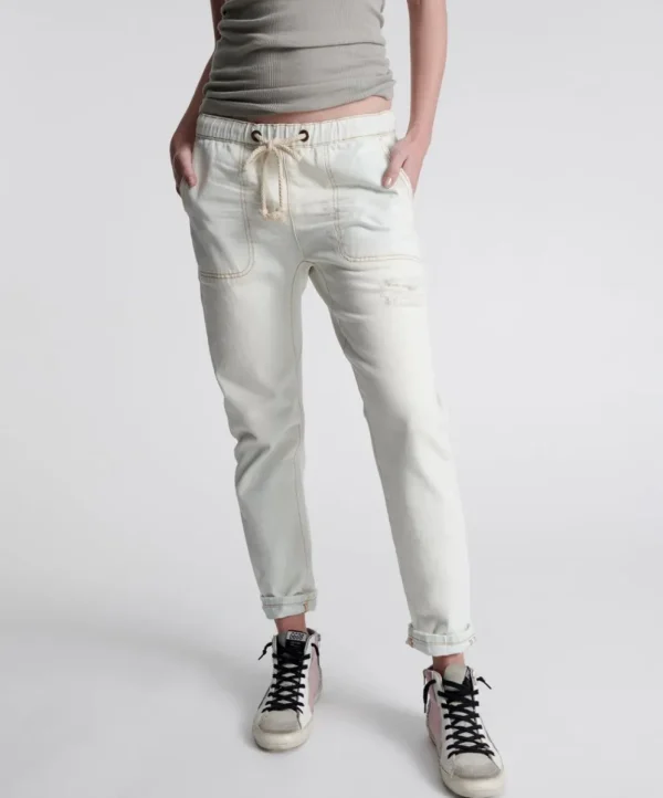 ONE TEASPOON Xanthe Shabbies Drawstring Boyfriend Jeans | Women Denim Jeans