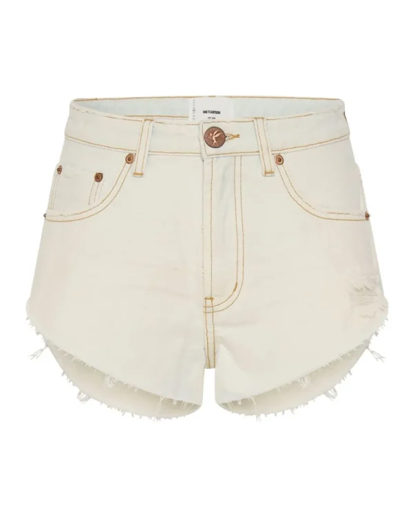 ONE TEASPOON Xanthe The One Fitted Cheeky Denim Shorts | Women Denim Shorts